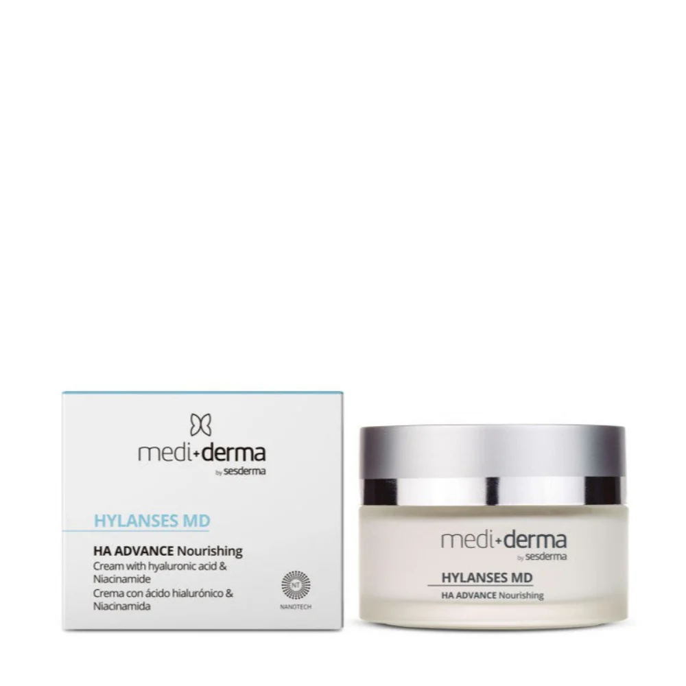 HYLANSES MD HA ADVANCE Nourishing Crema con MEDIDERMA