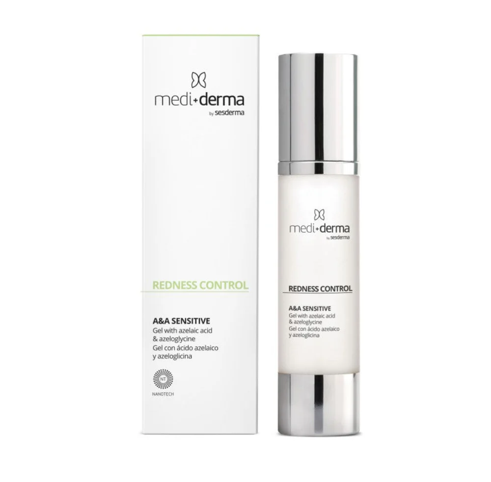 REDNESS CONTROL A&A SENSITIVE Gel MEDIDERMA 50ml