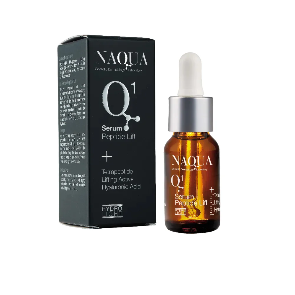 Q1 Serum Peptide Lift + Lifting act, Tetrapeptide, Ac. Hyal, Niacina NAQUA 15ml