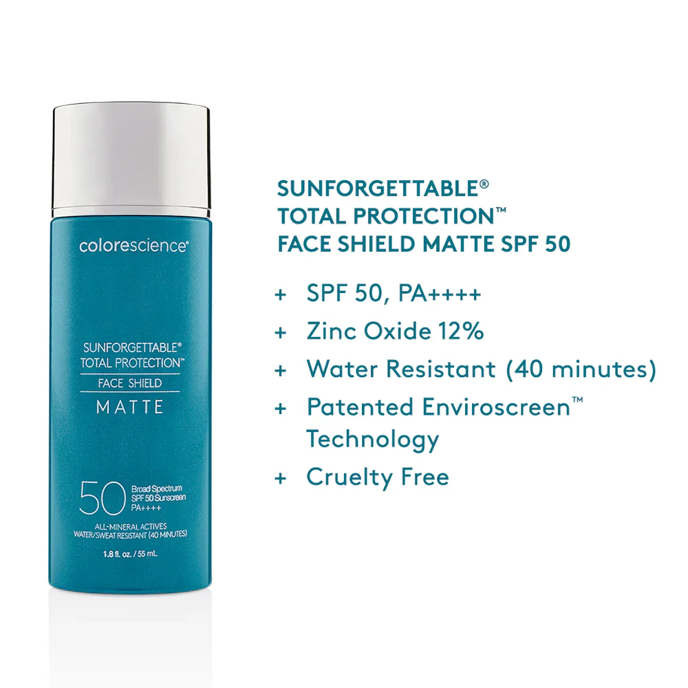 Shield Matte SPF 50 Crema solar facial con efecto matificante Colorescience 55ml - Image 6